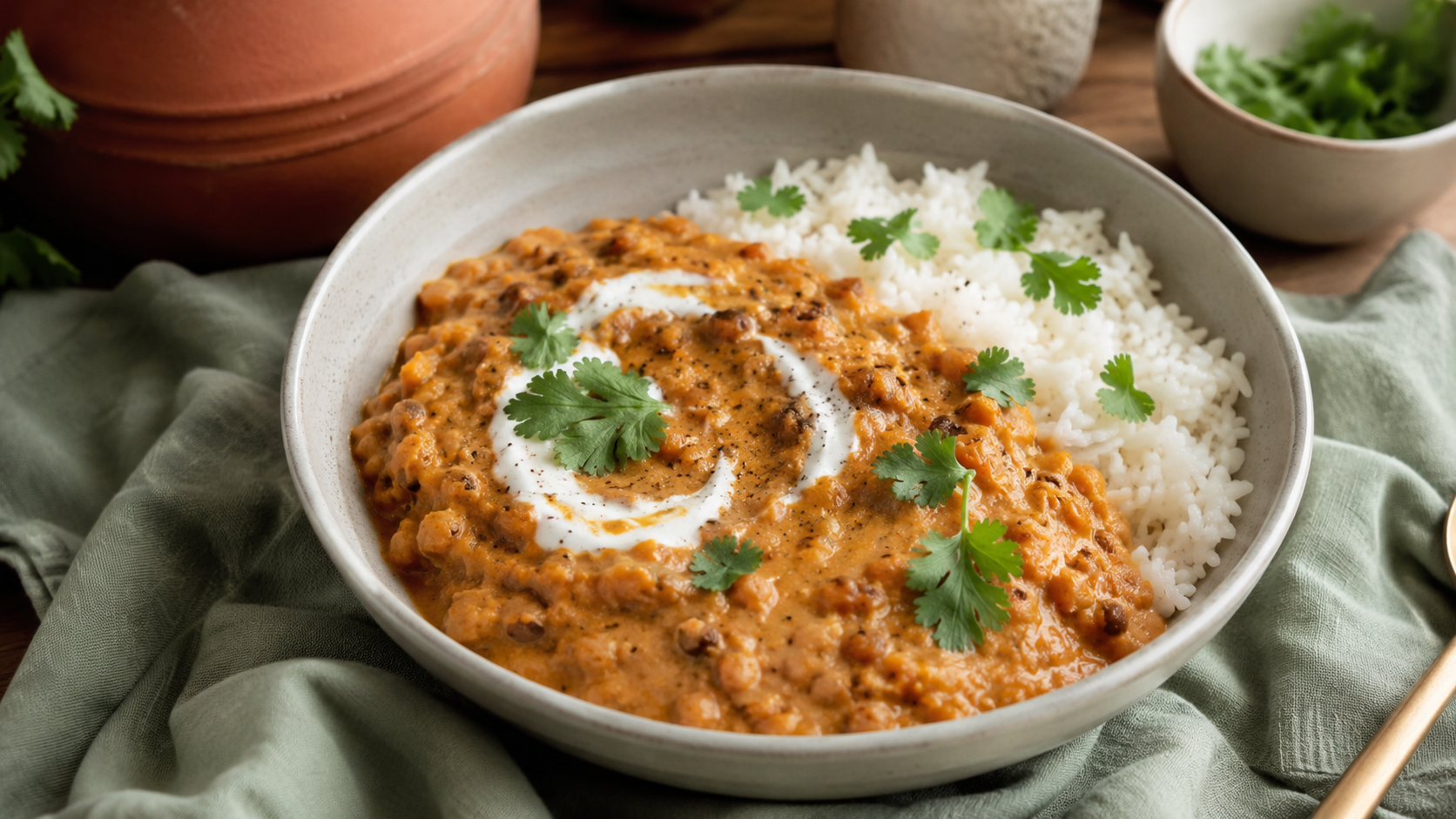 Rote-Linsen-Curry